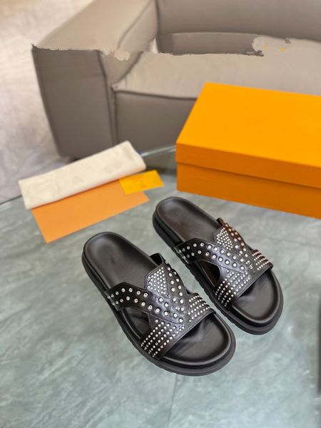 

women ladies calfskin dad sandals quilted summer designer shoes platform flats low heel wedge diamond buckle 0714, Black