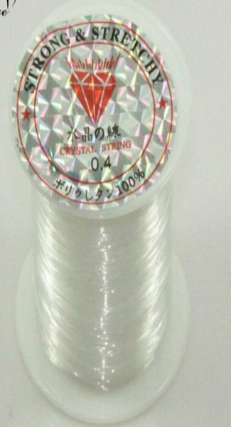 

0207mm clear fishing beading wire cord jewelry thread finding 20pcs9411987, White;red