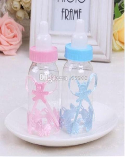 

whole 50pcslot baby shower little bottle nursing bottle baptism favors candy gift boxes feeding bottle 9161864