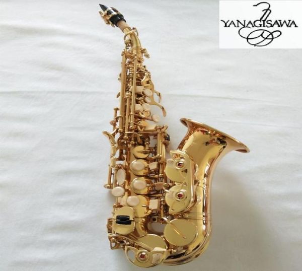 

2022curved yanagisawa s991 sax new bb musical instrument children curved soprano saxophone professional6567577