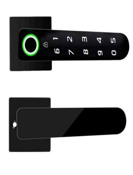 

zinc alloy door lock smart fingerprint biometric password weatherproof9582141