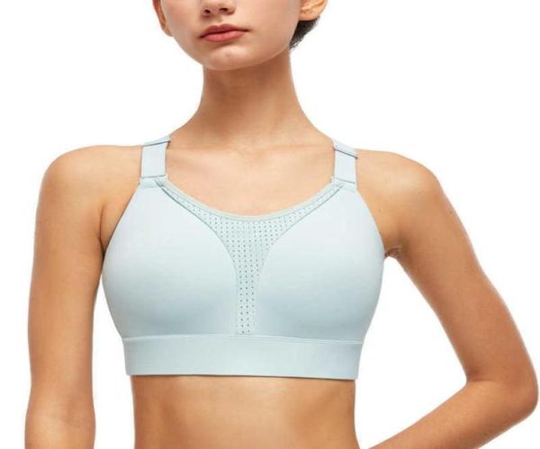 

sports bra women039s camis tanks yoga outfits highstrength shockproof underwear cross back running yoga vest gym clothes fitne1579823, White;red