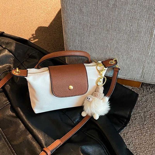 

longxiang mini bag shoulder strap no punching dumpling short handle non destructive modification crossbody small and cute essence, Pink;blue