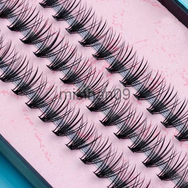 

false eyelashes new natural long black individual false eyelashes eye lash extension makeup tool 57 knots 8 10 12 14mm available j230717