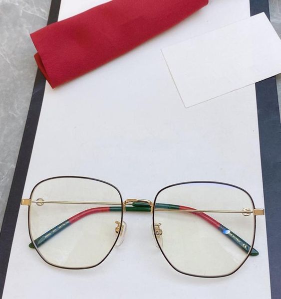 

fashion quality concise 0396 o goggles frame plano glasses lightweight mutishape metal fullrim 5616140 for prescription antibl1809682