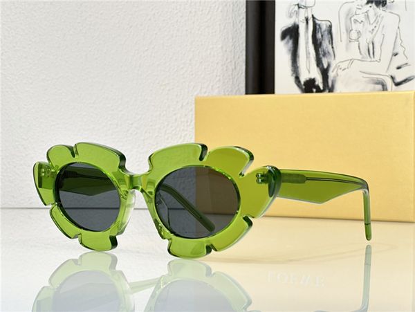 

luxury designer sunglasses fashion brand large frame sunglasses for women men traveling sunglass pilot sport lunette de soleil flowers with, White;black