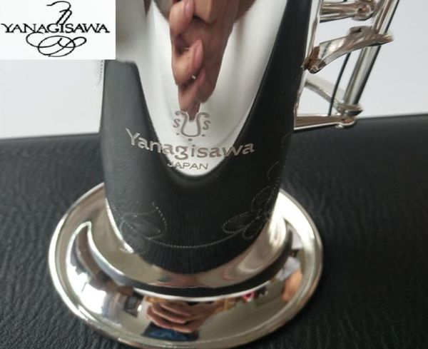 

japan yanagisawa 902 b flat music instrument silver plating soprano saxophone yanagisawa straight sax 4261948