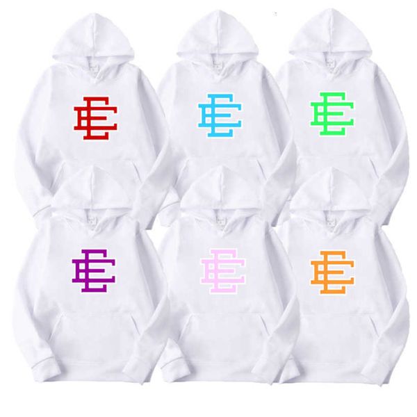 

mens 2023 designer ee womens eric emanuel hoodies sweatershirts suits streetwear pullover sweatshirts clothing loose hooded jumper oversize, Black