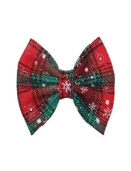 

girls christmas barrettes 5 inch christmas snowflake bow hair clip baby girls cute side clip girl duckbill clip funny barrettes 073271216, Slivery;white