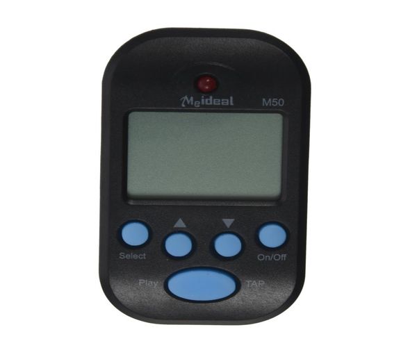 

meideal abs mini electronic metronome with 1 button battery 118cm 78cm 25cm white4563940