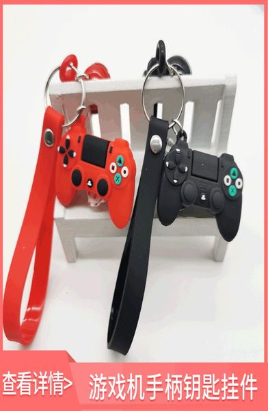 

korean game handle keychain personalized car pendant fashion bag keychain creative gift7443021, Slivery;golden