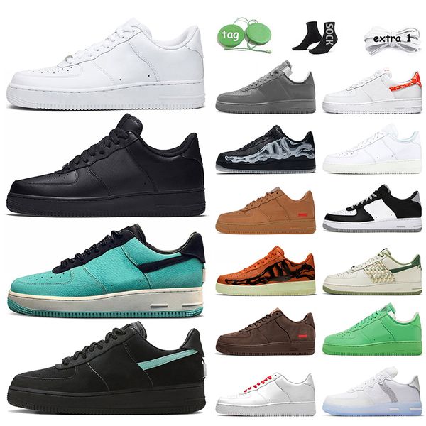 

airs forces low women men designer shoes cactus jack sail baroque brown raiders black white blue goost grey brooklyn green virgil ablohs ske
