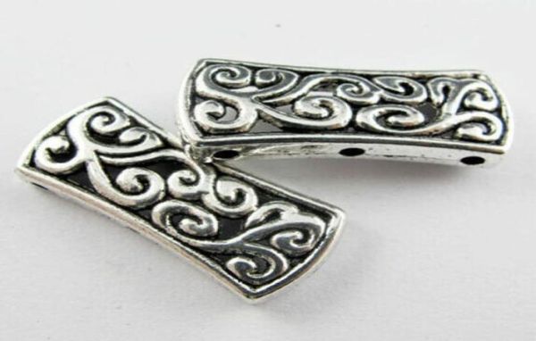 

ship 100pcs tibetan silver 3 hole connectors bead for jewelry making 27x12mm1437029