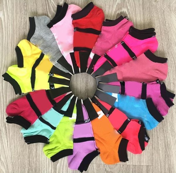 

10pair fashion pink black socks cotton short ankle socks sports basketball soccer teenagers cheerleader new sytle girls wome7767821, Yellow