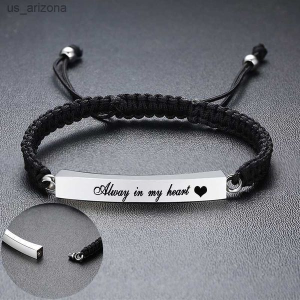 

engraved memorial urn bracelet stainless steel cremation ash bangles for men women memorial jewelry hold ashes of loved ones l230620, Golden;silver