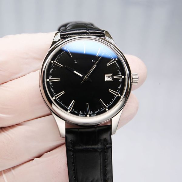 

fashion designer brand luxury waterproof ultra-thin date clock men's steel strap casual quartz watch men's business watch, Slivery;brown