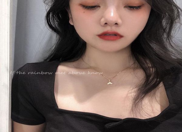 

fashion silver color mermaid tail necklaces women gift cute animal chain pendant necklace jewelry punk 20206716156