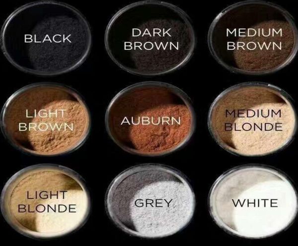 

hair building fibers pik 275g hair fiber thinning concealer instant keratin hair powder black spray applicator9020979