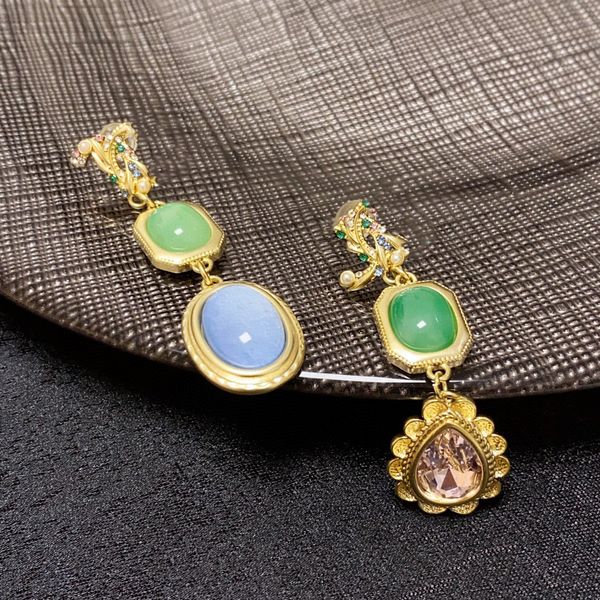 

designer ccity stud for women luxury letter earring gifts retro hoop jewelry pearl vintage charm s4b'y, Golden;silver