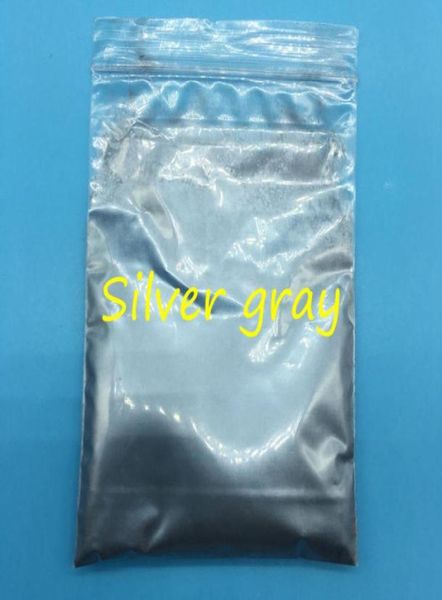 

100gbag silver grey color pearl mica powder pigment pearlescent coating pigment cosmetic pigmentdiy nail polishmakeupeye shado4686155, Silver;gold