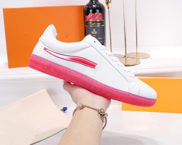 

2023 high-quality small dirty shoes designer casual shoe screener sneakers board men women sneaker classic blue pink crystal stripe low real, Black