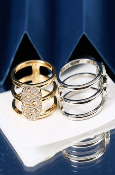 

woman diamond ring shape brass letter rings charm fashion jewelry supply3836014, Silver
