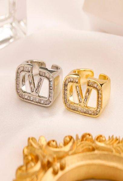 

classic wedding rings luxury ring adjustable bague for lady women party wedding lovers gift engagement luxurious jewelry ne8857245, Slivery;golden