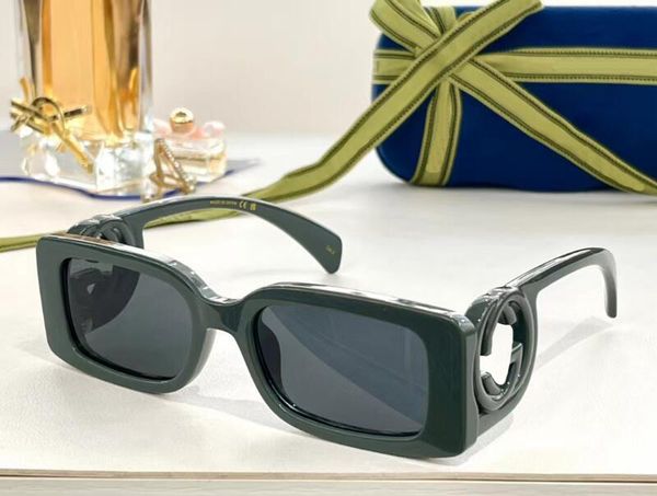 

realfine888 5a eyewear g1325s g633369 rectangular frame luxury designer sunglasses for man woman with glasses cloth box g0974s, White;black