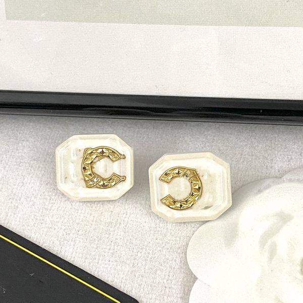 

designer ccity stud for women luxury letter earring gifts retro hoop jewelry pearl vintage charm sd2v, Golden;silver