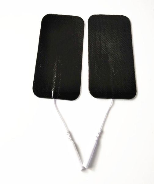 

large electrode pad electro shock stimulation nonewoven patches pads with tail for full body massager tens ems therapy machine 109966381
