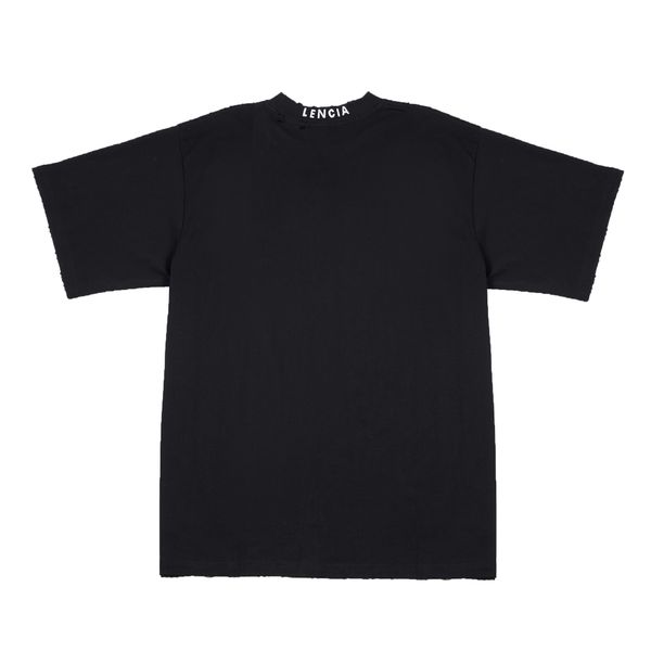 

blcg lencia summer t-shirts high street hip-hop style 100% cotton quality men and women drop sleeve loose tshirts oversize 23197, White;black