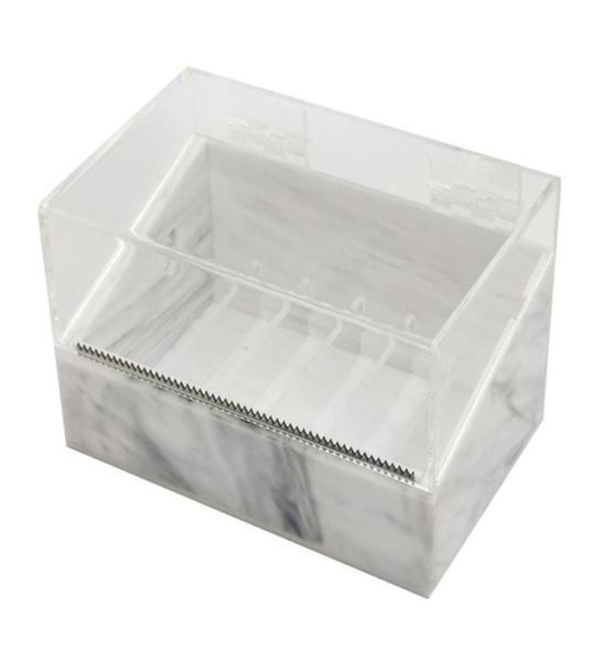 

eyebrow tools stencils q1qd 6 rolls dustproof eyelash tape cutter false dispenser acrylic multigrids tapes storage box6995728