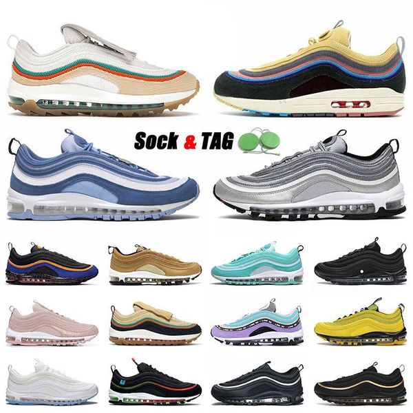 

97 og 97s running shoes mens womens silver bullet satan undefeated white triple black sean witherspoon golf nrg celestial gold london summer