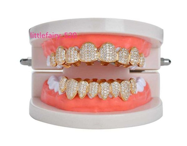

grillz dental grills new hip hop teeth tooth grillz copper zircon crystal teeth grillz dental grills halloween jewelry gift whole for rap ra, Black