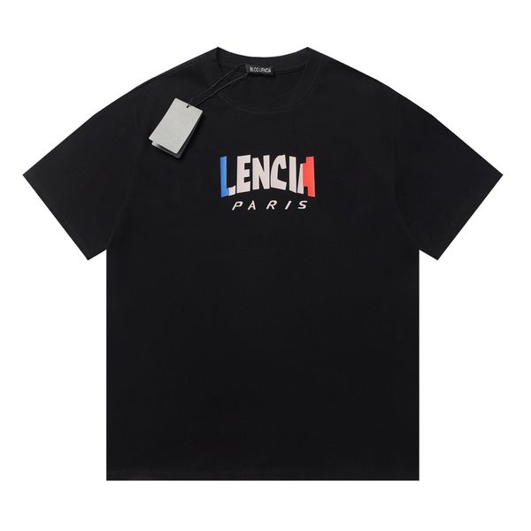 

blcg lencia summer t-shirts high street hip-hop style 100% cotton quality men and women drop sleeve loose tshirts oversize 23215, White;black