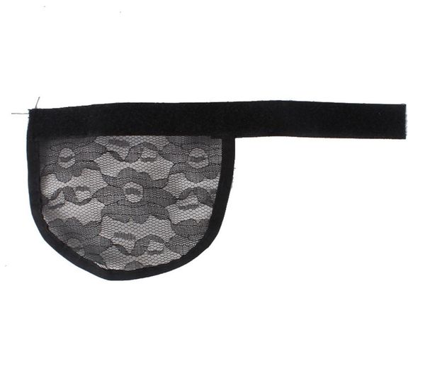 

5pcslot hair net making ponytail hairnet adjustable strap on the back weaving cap glueless3018045, Black;brown