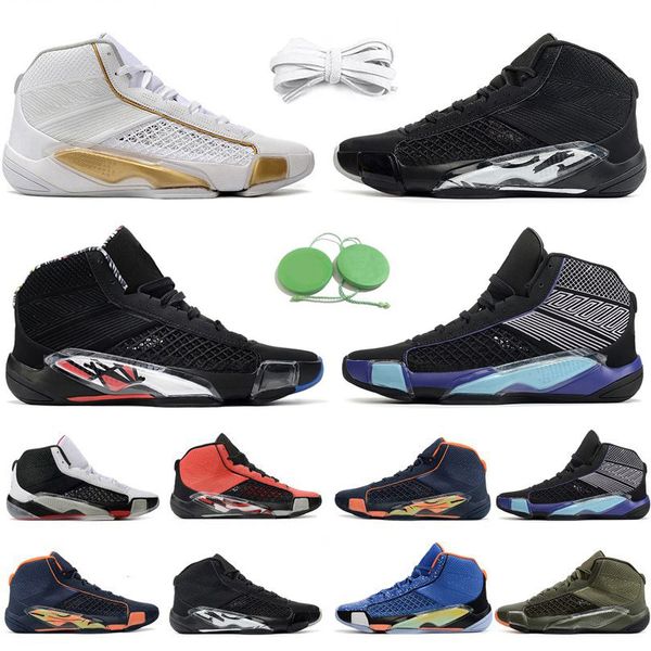 

jumpman 38 38s men basketball shoes playoffs fundamental olive platinum tinker raid doernbecher chrome center star aqua trainers sports snea