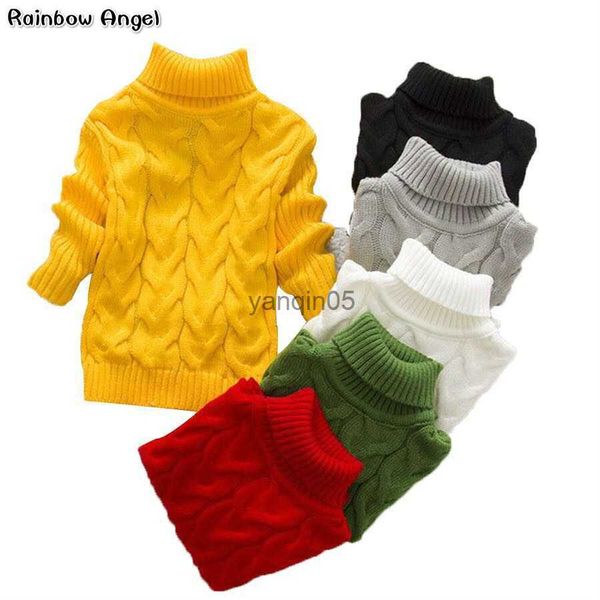 

pullover boy girl twisted sweater toddler girls bottoming turtleneck sweater pullovers child fashion kids thick knitwear winter sweaters hkd, Blue