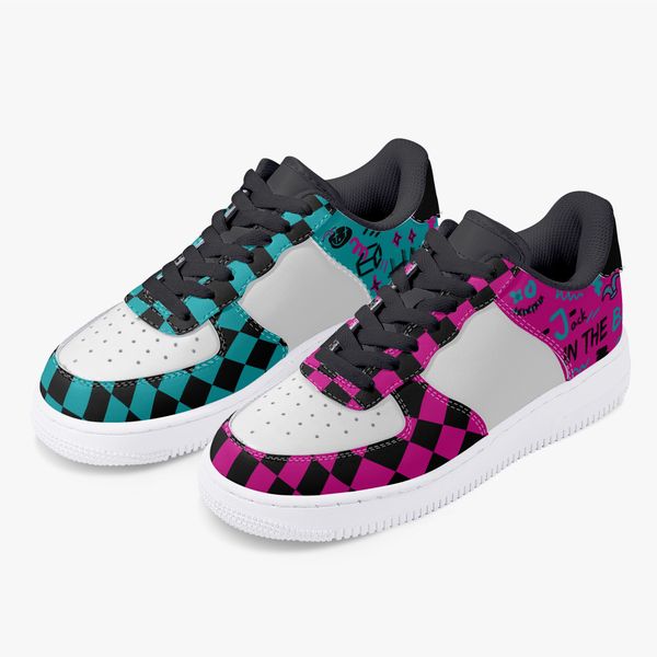 

DIY shoes designer shoes mens running shoes one for men women platform casual sneakers Classic White Black cartoon graffiti green trainers outdoor sports 36-48 87617