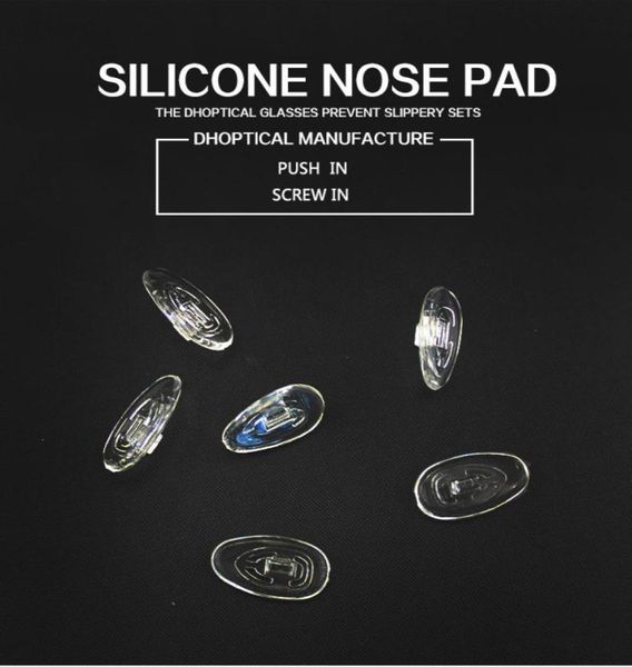 

silicone nose pad nose pad 500pcs glasses part screw in push in cy033cy035 shippig low 1458387