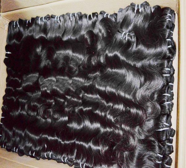

body wave weft peruvian processed hair 20pcslot wavy texture shopping around weaves7490024, Black