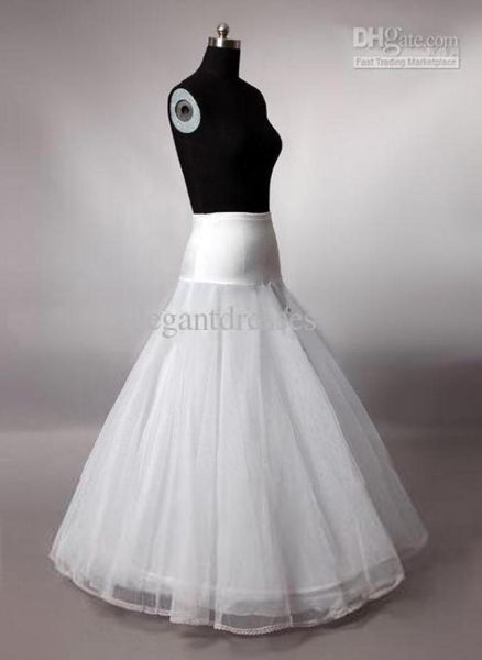 

fast deliverygood design aline floor length petticoat pe00305325277, White