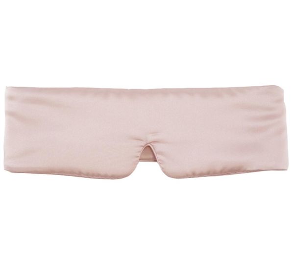 

100 natural silk sleep eye mask memory sponge portable sleep cover shade soft blindfold thicker eye patch travel relax aid 2207158786234
