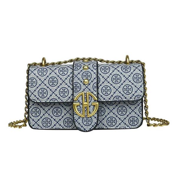 

bag 10% off designer women's new printed small square ins fashion chain one shoulder crossbody bag