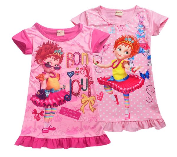

fancy nancy girls dresses 412t baby girls summer dresses 2 colors cartoon printed kids designer clothes ss912747931, Red;yellow