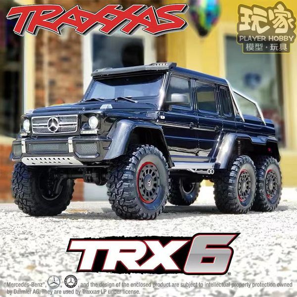 

traxxas trx-6 t6 off-road climbing car mercedes g63 amg 6-wheeled 6x6 trx4 #88096