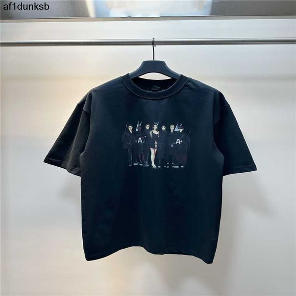 

balencaigaly balencigaly men's t-shirt fashion design men's t-shirts womencotton wrinkle proof printed letter casual couple clothi, White;black