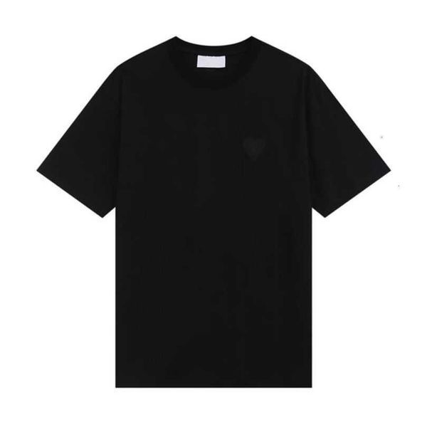 

men's t-shirts 2022new mens women designer of luxury amis t shirt fashion men s casual tshirt man clothing nbm5, White;black
