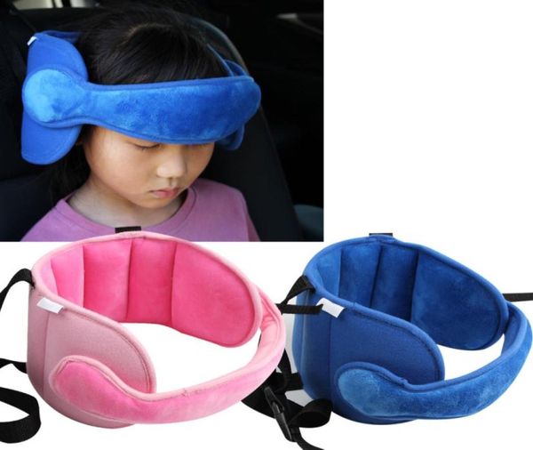 

kids sleeping head support pad pillows pram safety car seat sleep positioner stroller baby head fastening belt6800941