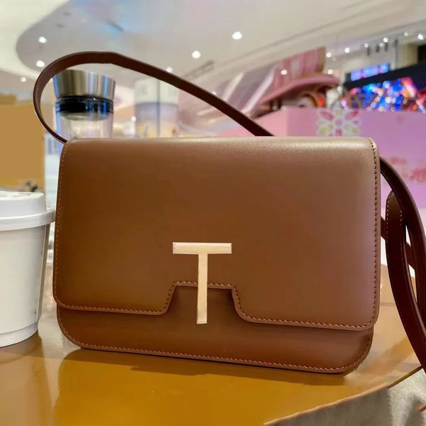 

designer tb lock shoulder tote bag luxury metal brand logo leather clutch bags embossing women's men handbag wallet plaid stripes trave